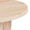 vidaXL Side Table Natural Solid pine wood