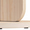 vidaXL Side Table Natural Solid pine wood