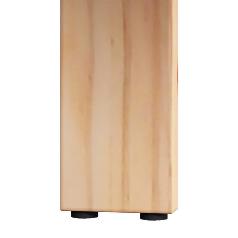 vidaXL Coffee Table 2 pcs Natural 47.5 x 47.5 x 27 cm Solid Pine wood