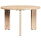 vidaXL Coffee Table Set 2 pcs Natural 47.5 x 47.5 x 27 cm