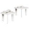vidaXL Coffee Table Set 2 pcs White 47.5 x 47.5 x 27 cm