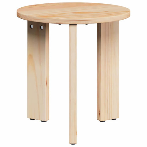 vidaXL Coffee Table 3 pcs Natural Solid pine wood