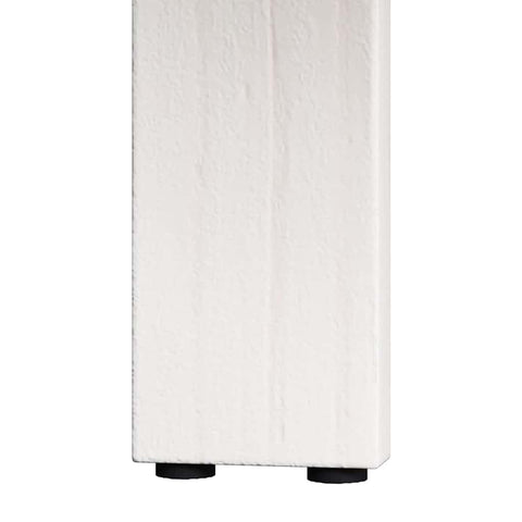 vidaXL Coffee Table 3 pcs White 47.5 x 47.5 x 27 cm Solid pine wood