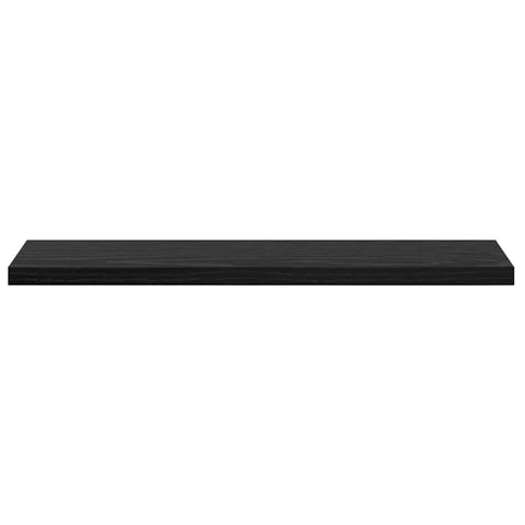 vidaXL Bookshelf Boards 4 pcs Black Oak 40x10x1.5 cm Engineered Wood