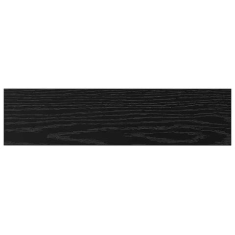 vidaXL Bookshelf Boards 4 pcs Black Oak 40x10x1.5 cm Engineered Wood