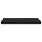 vidaXL Bookshelf Boards - 4 pcs in Black Oak, 40x20x1.5 cm, made from engineered wood.