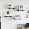 vidaXL Shelf Boards, 4 Pieces, Black Oak, 40x30x1.5 cm, Made from Engineered Wood