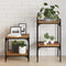 vidaXL Shelf Boards 4 Pack - Old Wood - 40x40x1.5 cm - Made from Engineered Wood