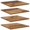 vidaXL Shelf Boards 4 Pack - Old Wood - 40x40x1.5 cm - Made from Engineered Wood