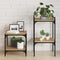 vidaXL Bookshelf Boards, 4 pcs, Artisan Oak, 40x40x1.5 cm, Engineered Wood