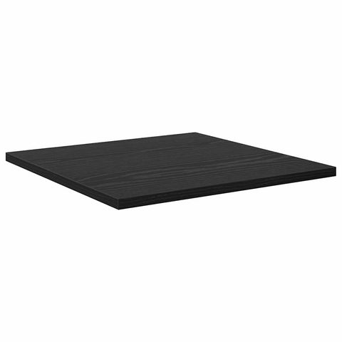 vidaXL Bookshelf Boards - 4 pcs, Black Oak, 40x40x1.5 cm, Made from engineered wood.