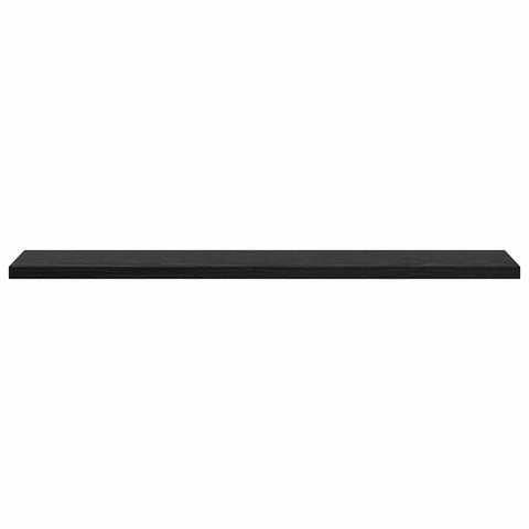 vidaXL Bookshelf Shelves - 4 Pack in Black Oak, 60x10x1.5 cm - Made from Engineered Wood