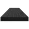vidaXL Bookshelf Shelves - 4 Pack in Black Oak, 60x10x1.5 cm - Made from Engineered Wood
