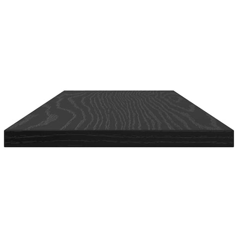 vidaXL Bookshelf Board 4 pcs Black 60 x 20 x 1.5 cm Engineered wood