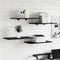 vidaXL Shelving Boards - Pack of 4 in Black Oak, 60x30x1.5 cm, made from engineered wood