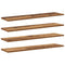 vidaXL Shelf with Shelf with Storage 4 pcs Brown Particle board