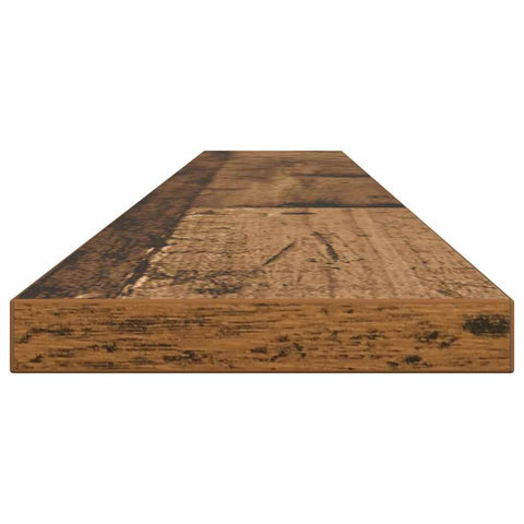 vidaXL Shelf with Shelf with Storage 4 pcs Brown Particle board
