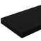 vidaXL Shelf with Shelf with Storage 4 pcs Black Particle board