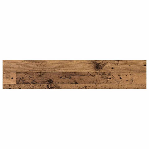 vidaXL Shelf with Shelf with Storage 4 pcs Brown Particle board