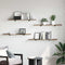 vidaXL Shelf with Shelf with Storage 4 pcs Brown Particle board