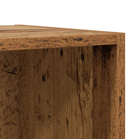 vidaXL Wall Cabinet Old wood 37 x 37 x 37 cm Engineered wood