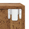 vidaXL Wall Cabinet Old wood 37 x 37 x 37 cm Engineered wood