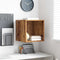 vidaXL Wall Cabinet Old wood 37 x 37 x 37 cm Engineered wood