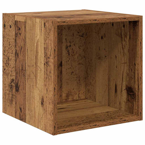 vidaXL Wall Cabinet Old wood 37 x 37 x 37 cm Engineered wood