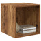 vidaXL Wall Cabinet Old wood 37 x 37 x 37 cm Engineered wood