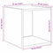 vidaXL Wall Cabinet Old wood 37 x 37 x 37 cm Engineered wood