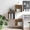 vidaXL Wall Cabinet Artisan oak 37 x 37 x 37 cm Engineered wood