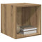 vidaXL Wall Cabinet Artisan oak 37 x 37 x 37 cm Engineered wood