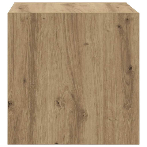 vidaXL Wall Cabinet Artisan oak 37 x 37 x 37 cm Engineered wood