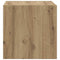 vidaXL Wall Cabinet Artisan oak 37 x 37 x 37 cm Engineered wood