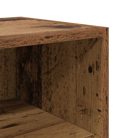 vidaXL Bedside Cabinet Old wood 40 x 30 x 50 cm Engineered wood