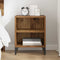 vidaXL Bedside Cabinet Old wood 40 x 30 x 50 cm Engineered wood