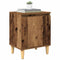 vidaXL Bedside Cabinet Old wood 40 x 30 x 50 cm Engineered wood