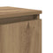 vidaXL Bedside Cabinet Artisan oak 40 x 30 x 50 cm Engineered wood