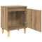 vidaXL Bedside Cabinet Artisan oak 40 x 30 x 50 cm Engineered wood