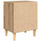 vidaXL Bedside Cabinet Artisan oak 40 x 30 x 50 cm Engineered wood
