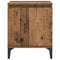 vidaXL Bedside Cabinet Old wood 40 x 30 x 50 cm Engineered wood
