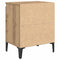 vidaXL Bedside Cabinet Artisan oak 40 x 30 x 50 cm Engineered wood