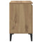 vidaXL Bedside Cabinet Artisan oak 40 x 30 x 50 cm Engineered wood