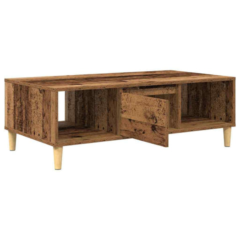 vidaXL Coffee Table Old wood 103.5 x 60 x 35 cm Engineered wood