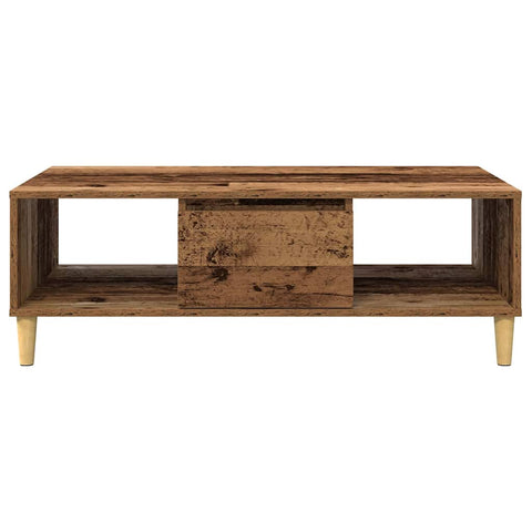 vidaXL Coffee Table Old wood 103.5 x 60 x 35 cm Engineered wood