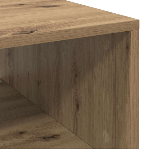 vidaXL Coffee Table Artisan oak 103.5 x 60 x 35 cm Engineered wood