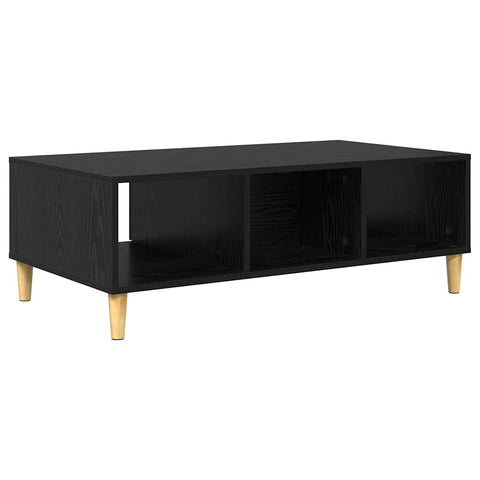 vidaXL Coffee Table Black oak 103.5 x 60 x 35 cm Engineered wood