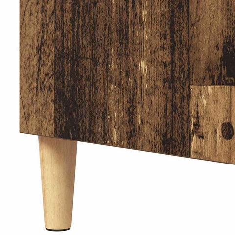 vidaXL Sideboard with Shelf Old wood 57 x 35 x 90 cm Engineered wood