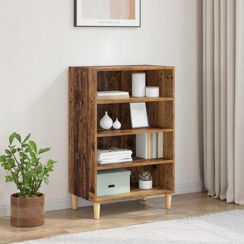 vidaXL Sideboard with Shelf Old wood 57 x 35 x 90 cm Engineered wood
