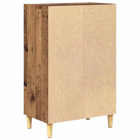 vidaXL Sideboard with Shelf Old wood 57 x 35 x 90 cm Engineered wood